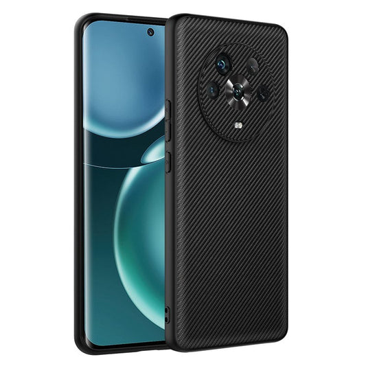 VILI TC Series for Honor Magic4 5G Shockproof Textured Leather Coated TPU Phone Case Anti-scratch Cell Phone Cover