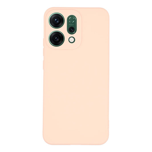 For Oppo Reno14 Pro 5G (Global) Case Precise Cutouts Straight Edge TPU Shockproof Phone Cover - Pink