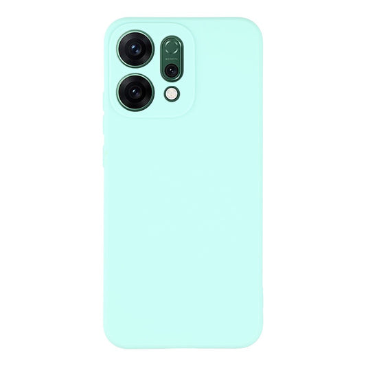 For Oppo Reno14 Pro 5G (Global) Case Precise Cutouts Straight Edge TPU Shockproof Phone Cover - Baby Blue