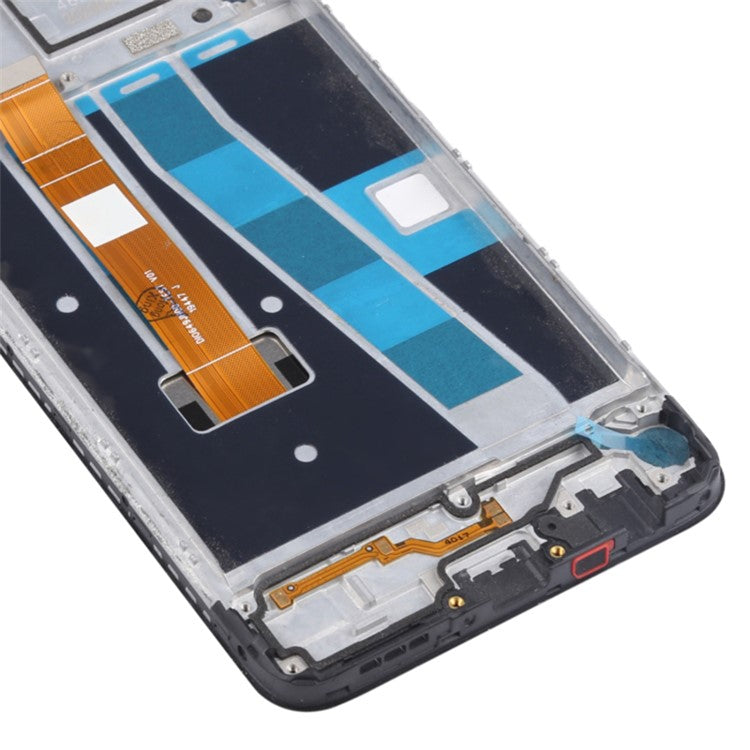 For Oppo A72 Grade B LCD Screen and Digitizer Assembly + Frame Replacement Part (without Logo)