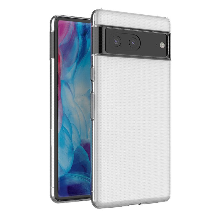 For Google Pixel 7 5G Anti-scratch Phone Case Ultra Slim High Transparency Shockproof Flexible TPU Cover