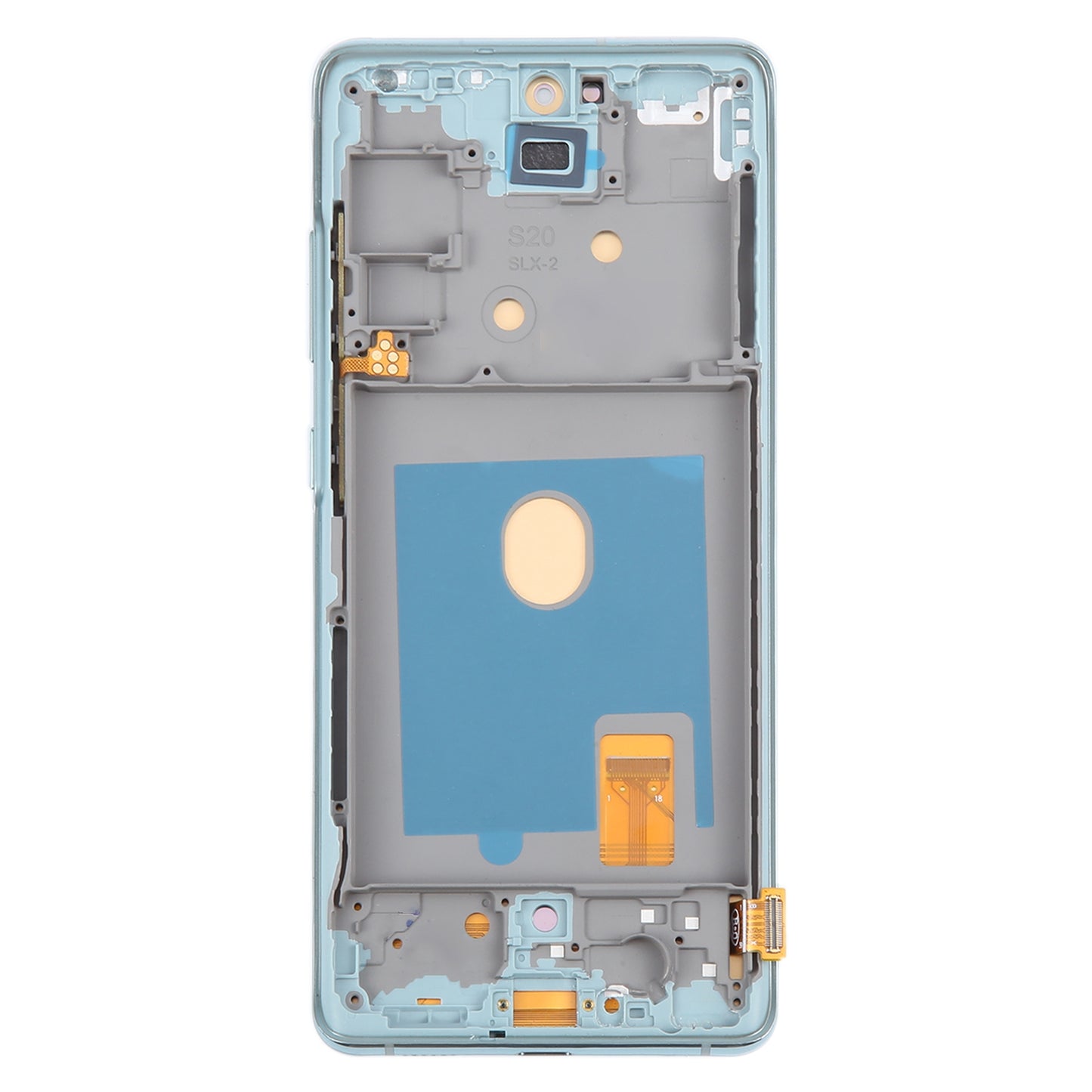 For Samsung Galaxy S20 FE G780  /  S20 FE 5G G781 Grade C OLED Screen and Digitizer Assembly + Frame (Without Logo) - Green
