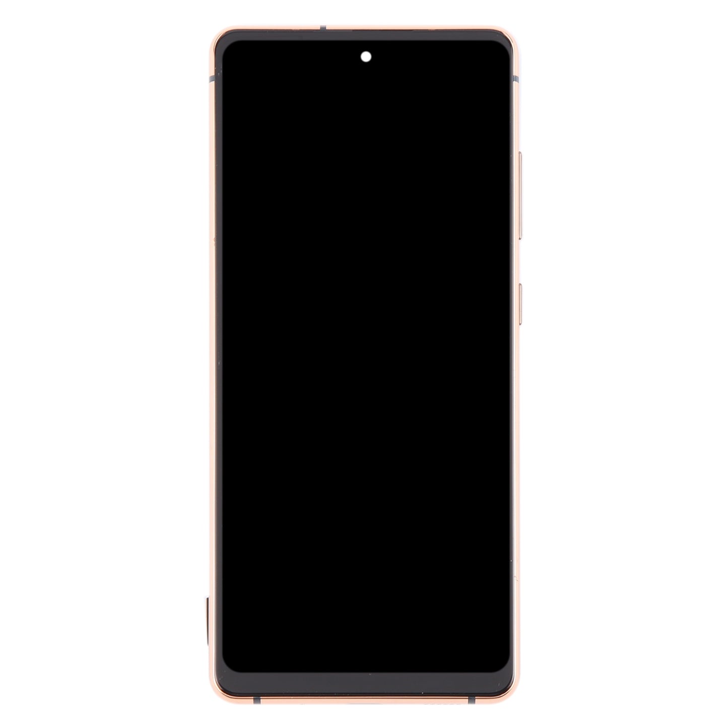 For Samsung Galaxy S20 FE G780  /  S20 FE 5G G781 Grade C OLED Screen and Digitizer Assembly + Frame (Without Logo) - Gold