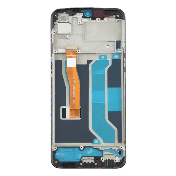 For Oppo Realme 3 Pro / Realme X Lite Grade C LCD Screen and Digitizer Assembly + Frame Cell Phone Replacement Parts (Without Logo)