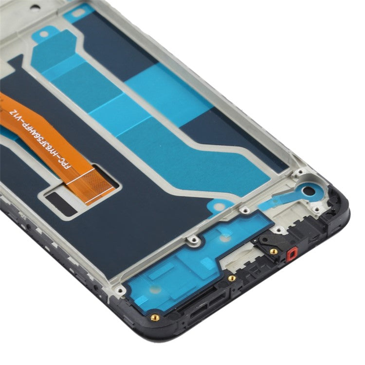 For Oppo Realme 3 Pro / Realme X Lite Grade C LCD Screen and Digitizer Assembly + Frame Cell Phone Replacement Parts (Without Logo)