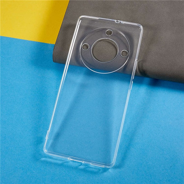 Back Case for Honor X40 5G / X9a 5G Crystal Clear Soft TPU Drop Protection Slim Phone Cover