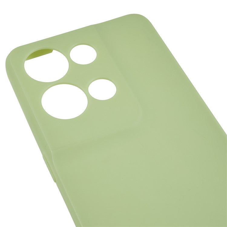 TPU Back Shell for Oppo Reno8 5G (Global Version) , Fingerprint Free Matte Protective Cover Phone Case - Green