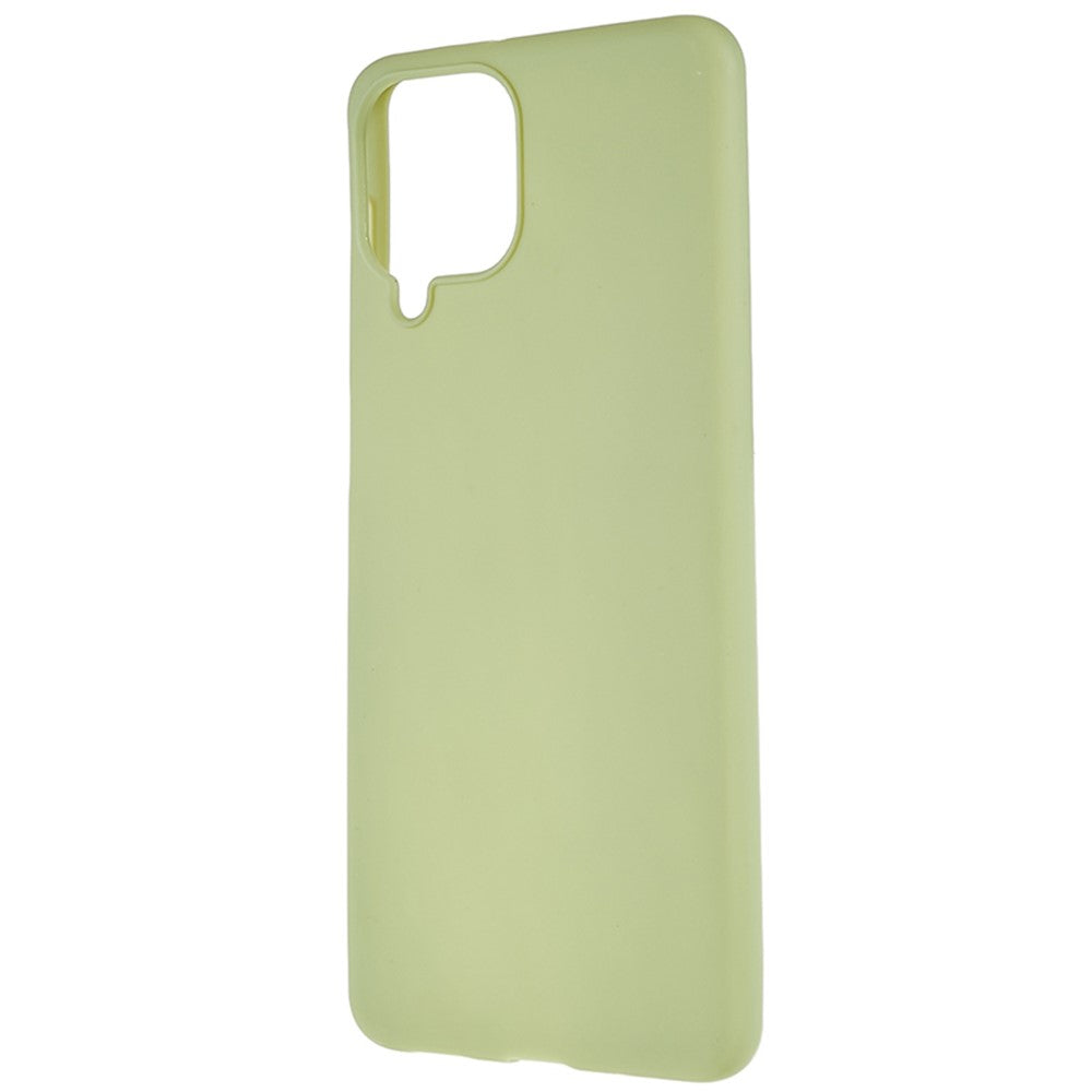 For Samsung Galaxy M53 5G Soft TPU Matte Phone Case Anti-fingerprint Anti-drop Back Cover - Green