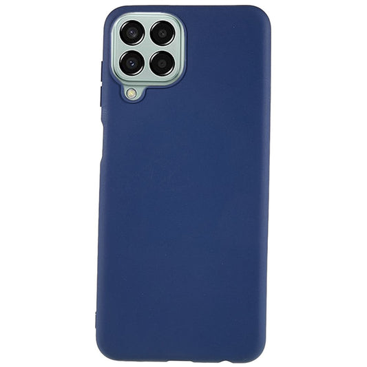 TPU Phone Case for Samsung Galaxy M33 5G (Global Version) Fingerprint Free Matte Phone Cover - Sapphire