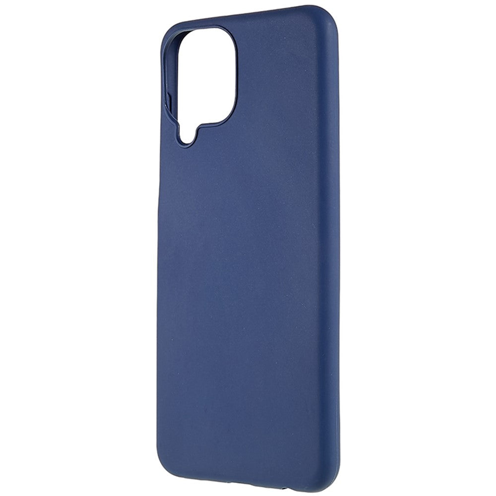 TPU Phone Case for Samsung Galaxy M33 5G (Global Version) Fingerprint Free Matte Phone Cover - Sapphire