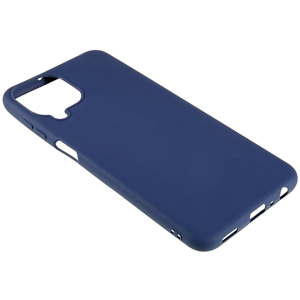TPU Phone Case for Samsung Galaxy M33 5G (Global Version) Fingerprint Free Matte Phone Cover - Sapphire