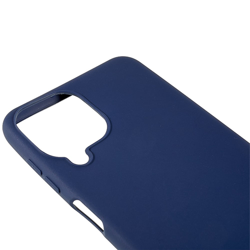 TPU Phone Case for Samsung Galaxy M33 5G (Global Version) Fingerprint Free Matte Phone Cover - Sapphire