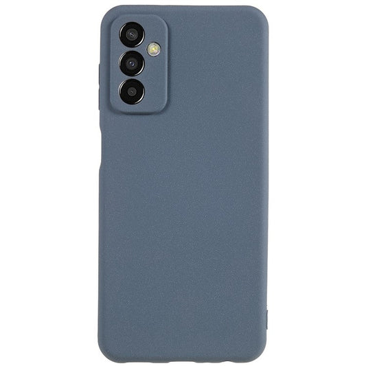 For Samsung Galaxy M13 4G Soft TPU Double-Sided Matte Case Precise Cutouts Anti-Scratch Protective Phone Cover - Grey