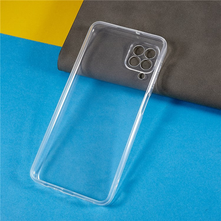 For Samsung Galaxy M53 5G HD Transparent Soft TPU Case Thickened 1.5mm Phone Protective Back Cover
