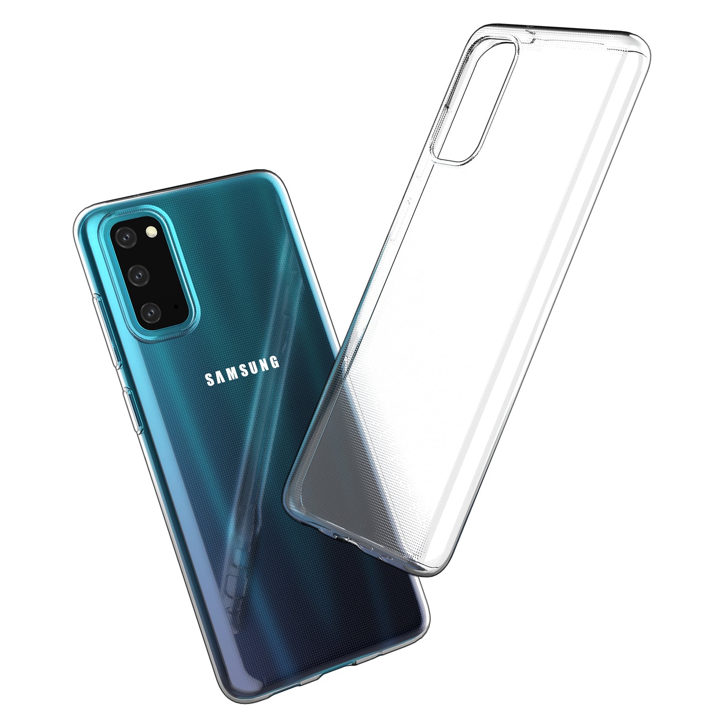 For Samsung Galaxy S20 4G / 5G 1.5mm Thicken HD Clear Phone Cover Shockproof TPU Back Case