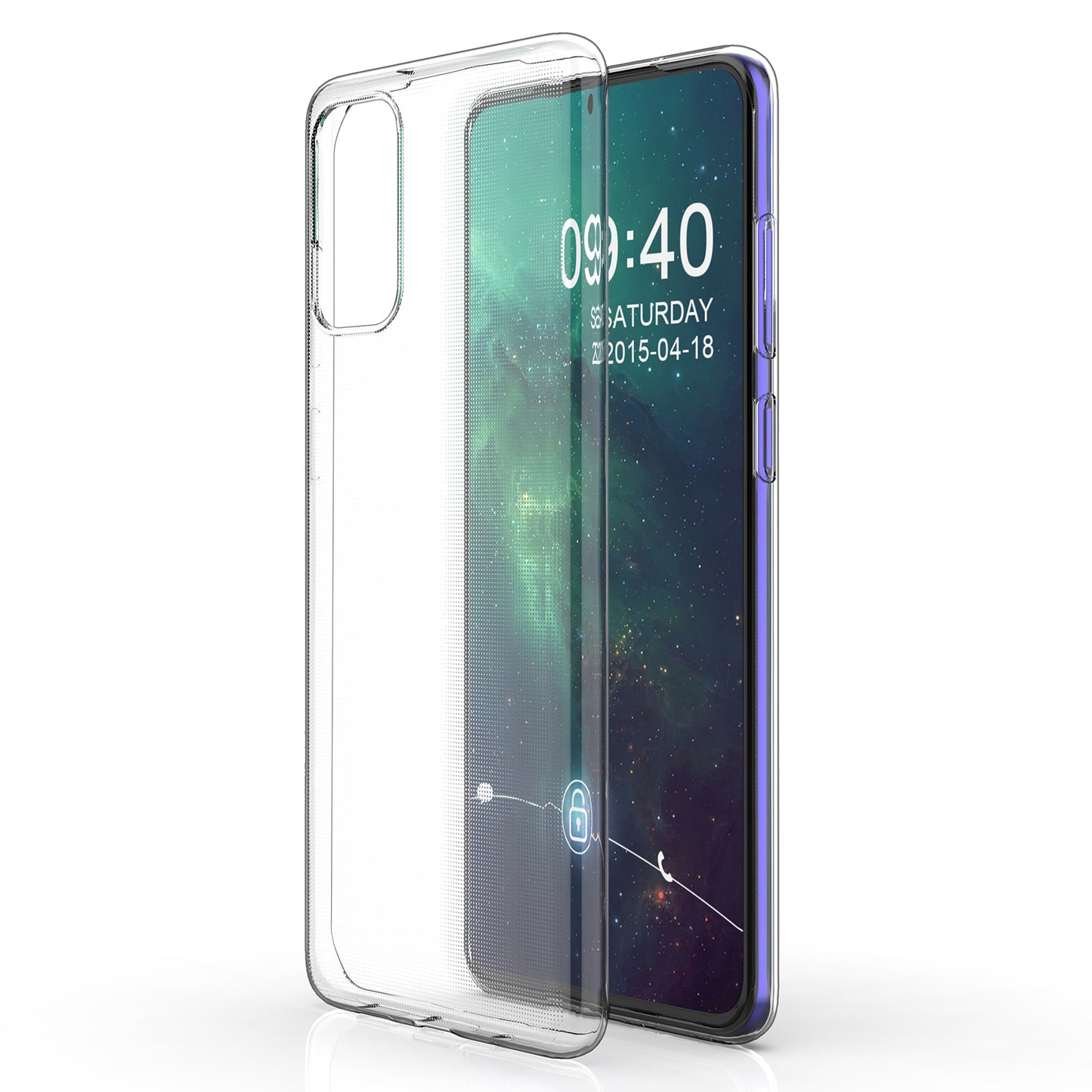 For Samsung Galaxy S20 Plus 4G / 5G 1.5mm Thicken HD Clear Phone Cover Flexible TPU Back Case