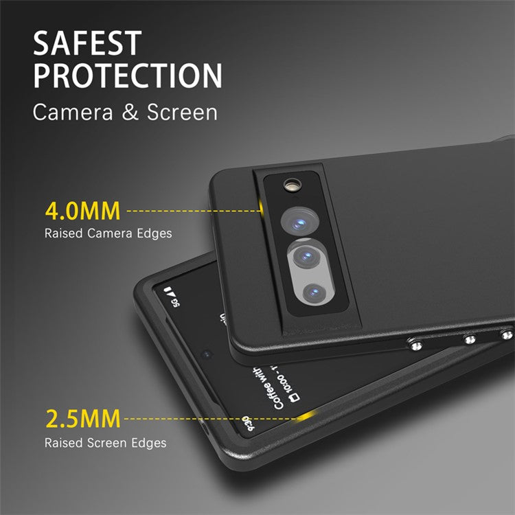 REDPEPPER For Google Pixel 7 Pro 5G IP68 Waterproof Anti-drop Phone Case Dustproof Phone Back Cover