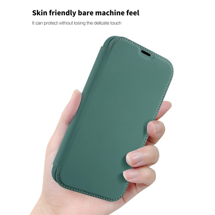 For Samsung Galaxy S23+ Anti-drop Card Holder Kickstand Liquid Silicone Protective Case Skin-touch Phone Cover - Yellow
