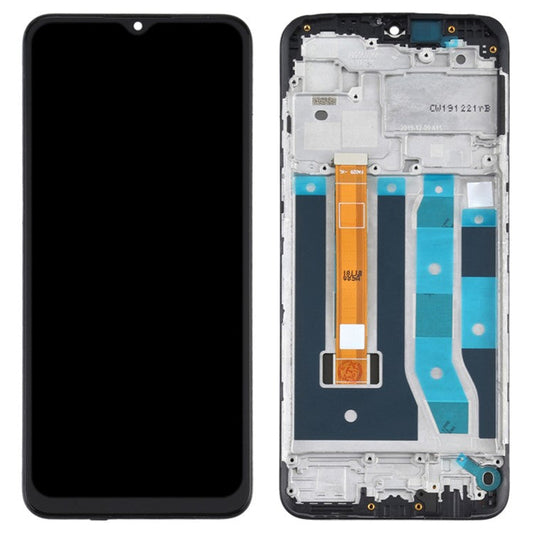 For Oppo A8 / A31 (2020) Grade C LCD Screen and Digitizer Assembly + Frame (without Logo)