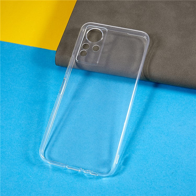 For Infinix Note 11 Slim TPU Shockproof Protective Phone Case Camera Protection Transparent Clear Cover