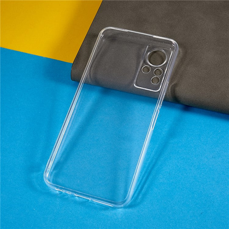 For Infinix Note 11 Slim TPU Shockproof Protective Phone Case Camera Protection Transparent Clear Cover