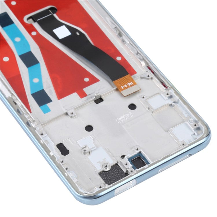 For Huawei Y9s STK-L21, STK-LX3, STK-L22 LCD Screen and Digitizer Assembly + Frame Replacement Part (COG) (Grade C, without Logo) - Breathing Crystal