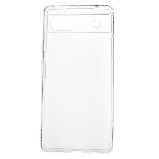Phone Case for Google Pixel 6a, Collision Resistant Airbag Protection Transparent TPU Back Cover