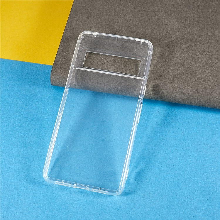 Phone Case for Google Pixel 7 5G, Airbag Protection Shock-absorbing Transparent TPU Back Cover