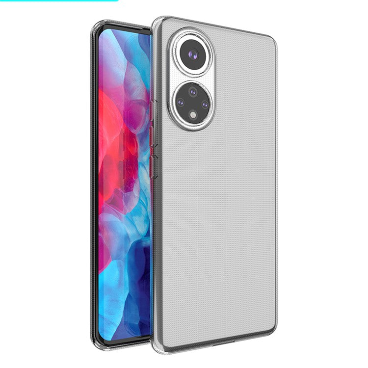 For Honor 50 Transparent Soft TPU Phone Cover Ultra Slim Shockproof Mobile Phone Back Case
