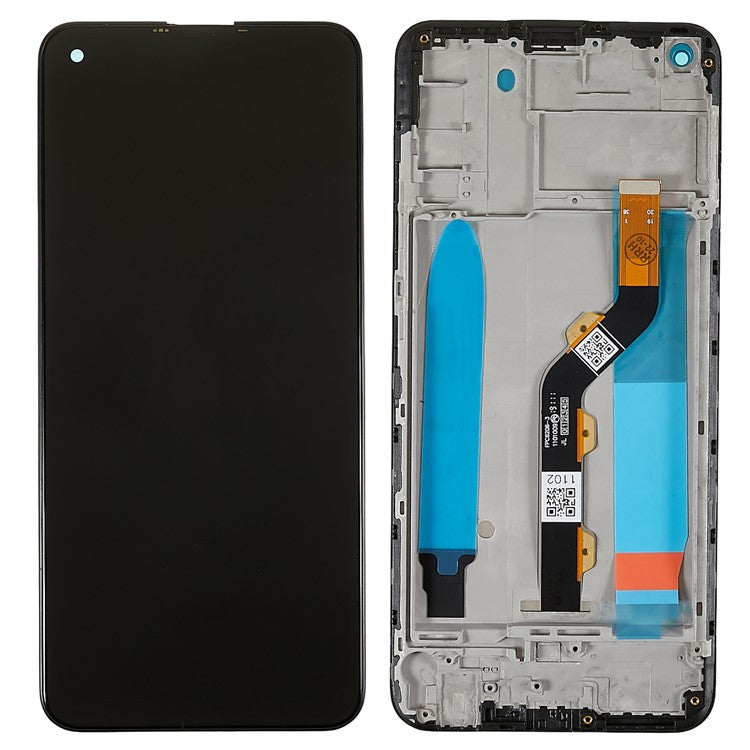 For Infinix S5 4G X652 Grade C LCD Screen and Digitizer Assembly + Fra ...