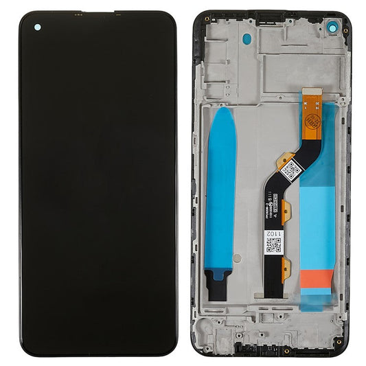 For Infinix S5 4G X652 Grade C LCD Screen and Digitizer Assembly + Frame Replacement Part (without Logo)