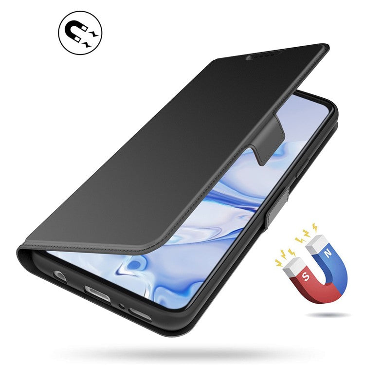 For Google Pixel 7 Pro 5G Full Protection PU Leather Flip Folio Phone Cover Card Holder Inner TPU Magnetic Stand Smartphone Case - Blue