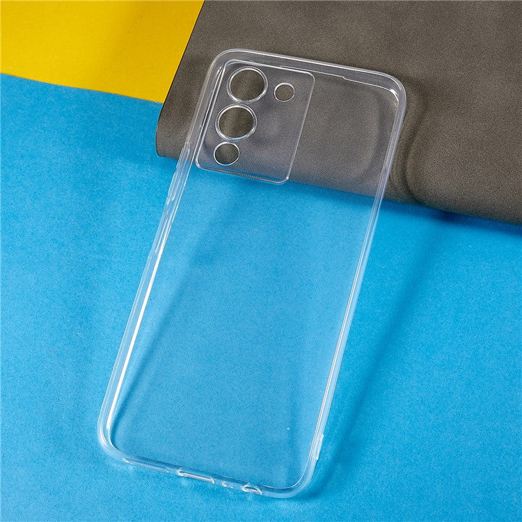 For Infinix Note 12 4G Ultra-Thin Flexible TPU Phone Back Cover Anti-Scratch Protective Case