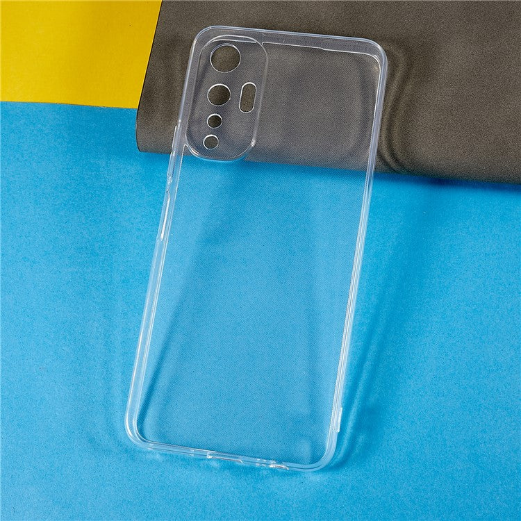 For Infinix Hot 20S 4G X6827 Ultra-Thin Clear Soft TPU Protective Cover Drop-Proof Anti-Scratch Phone Back Case