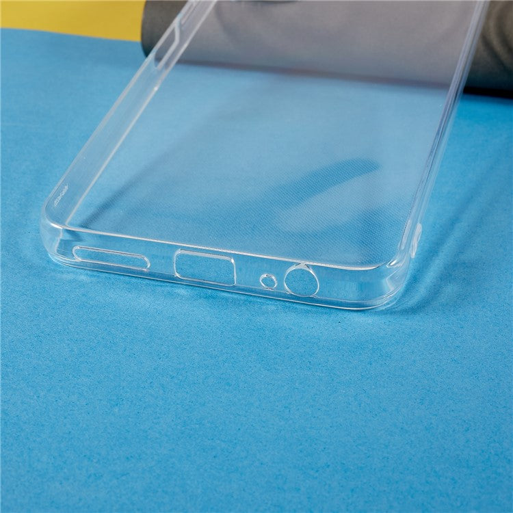 For Infinix Hot 20S 4G X6827 Ultra-Thin Clear Soft TPU Protective Cover Drop-Proof Anti-Scratch Phone Back Case