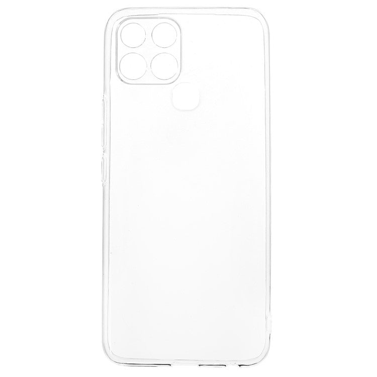 For Infinix Smart 6 Ultra-Thin Soft TPU Clear Protective Cover Drop-Proof Anti-Scratch Phone Back Case
