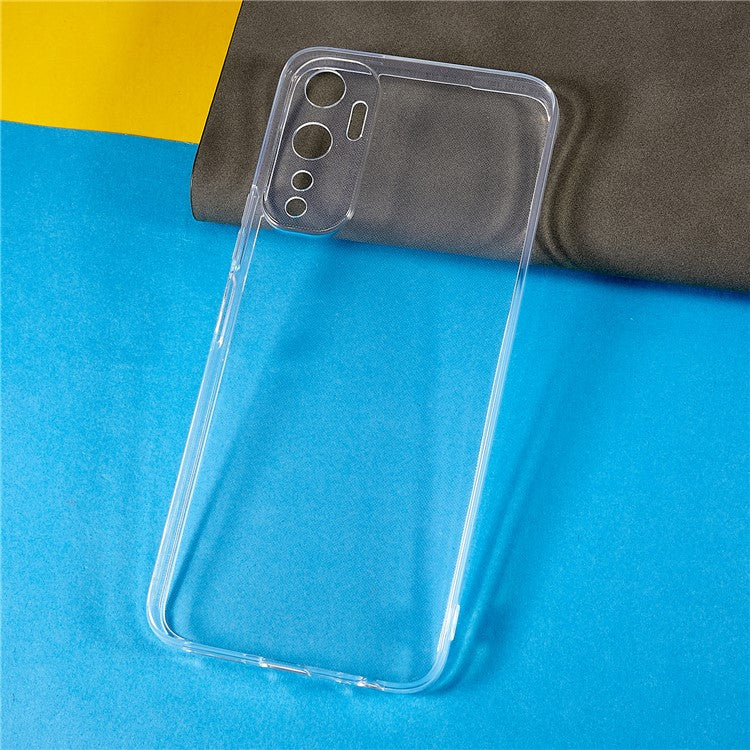 For Infinix Hot 20 4G Ultra Slim Flexible TPU Cover Drop-Proof Crystal Clear Protective Phone Case