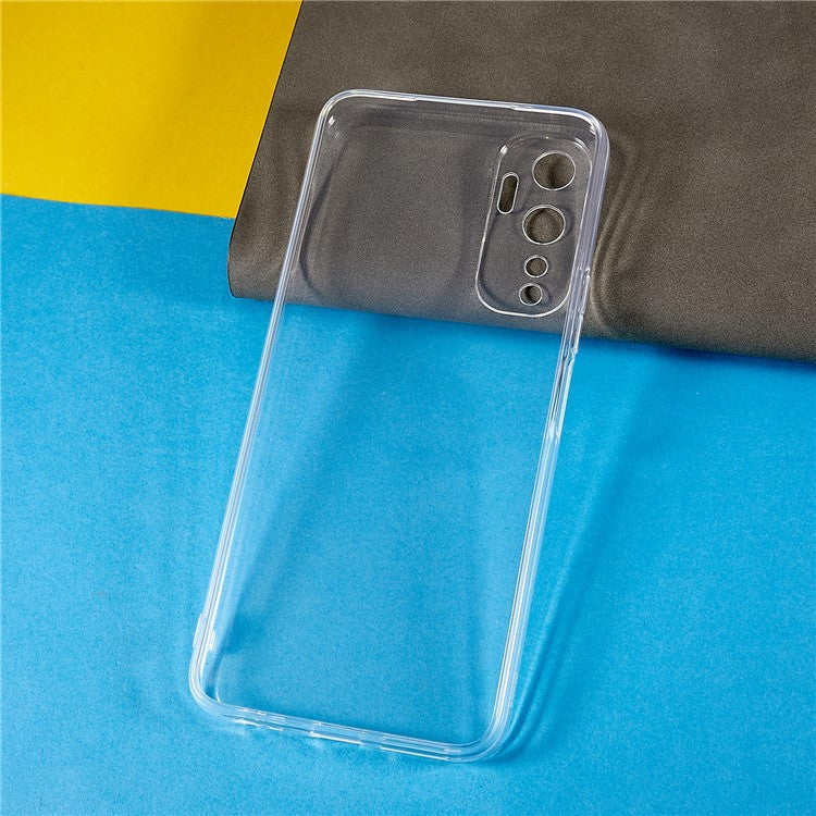 For Infinix Hot 20 4G Ultra Slim Flexible TPU Cover Drop-Proof Crystal Clear Protective Phone Case