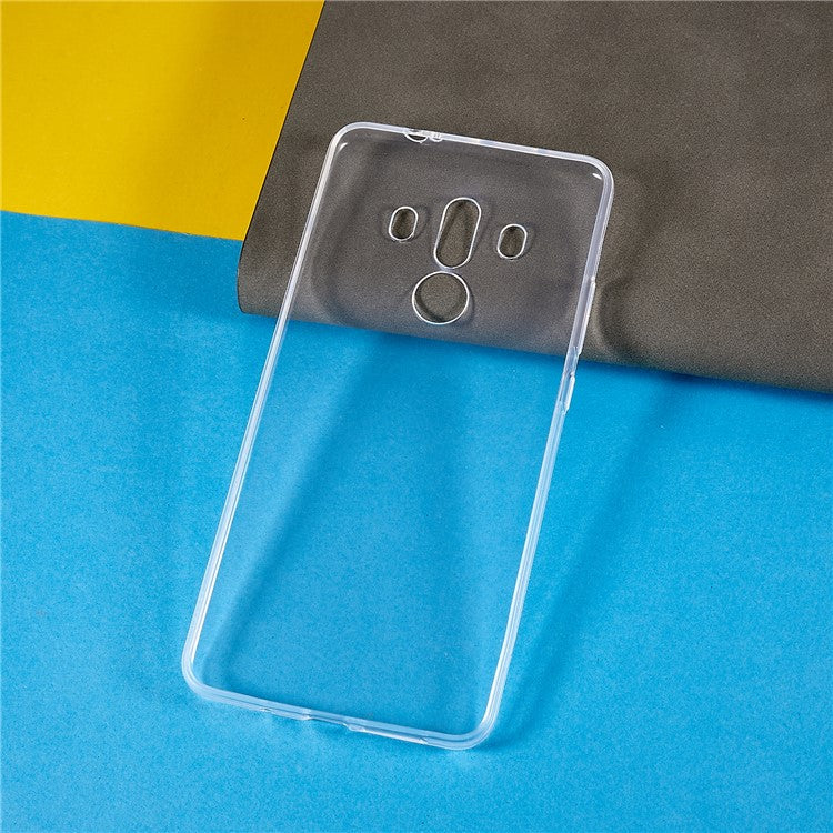 For Huawei Mate 10 Pro Protective Phone Case Ultra Slim Transparent Anti-scratch Flexible TPU Back Cover