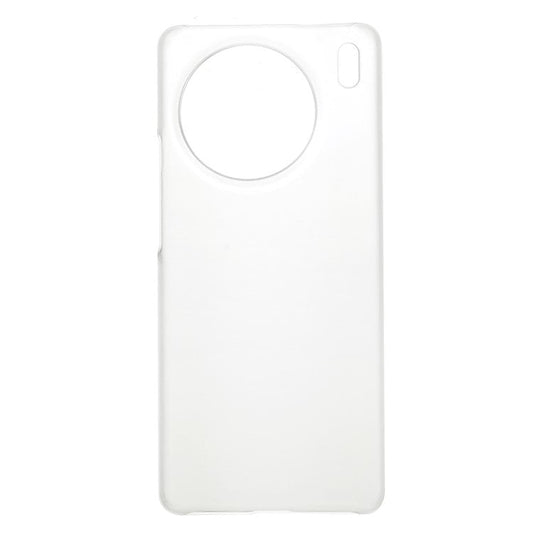 For vivo X90 Pro 5G Glossy Surface Hard PC Phone Case Rubberized Finish Drop Protection Cover - Transparent