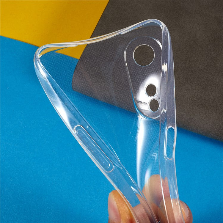 Mobile Phone Shell Protector for Oppo A58x 5G, Phone Case Ultra Thin High Transparency Clear Flexible TPU Cover