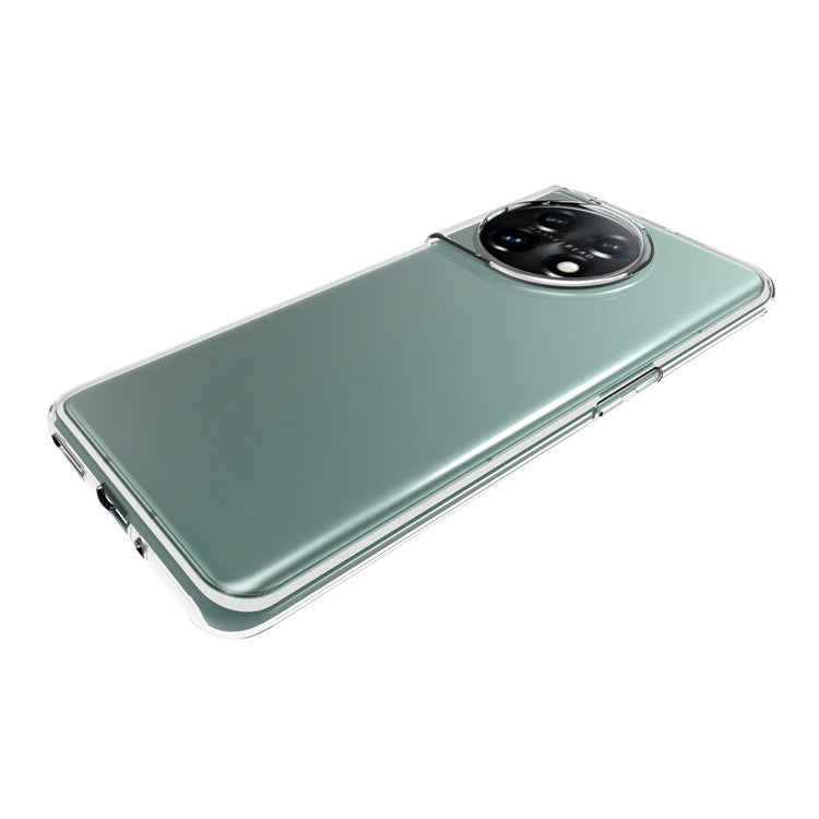 10Pcs / Pack For OnePlus 11 5G TPU Phone Case Inner Watermark-Free Anti-scratch Crystal Clear Cover