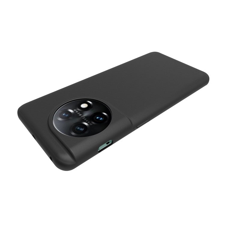 10Pcs / Pack TPU Case for OnePlus 11 5G, Matte Finish Anti-scratch Protective Phone Cover - Black