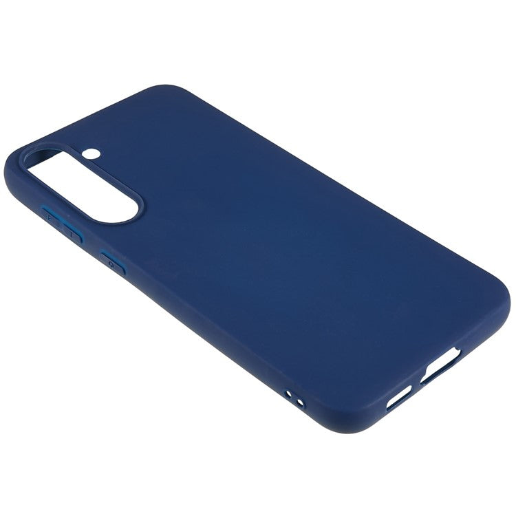 For Samsung Galaxy A13 5G Matte Back Shell, Anti-Fingerprint Soft TPU Phone Case Drop Proof Protective Cover - Blue