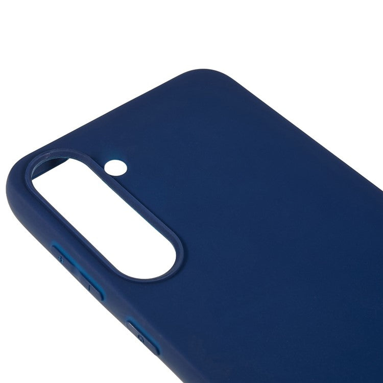 For Samsung Galaxy A13 5G Matte Back Shell, Anti-Fingerprint Soft TPU Phone Case Drop Proof Protective Cover - Blue