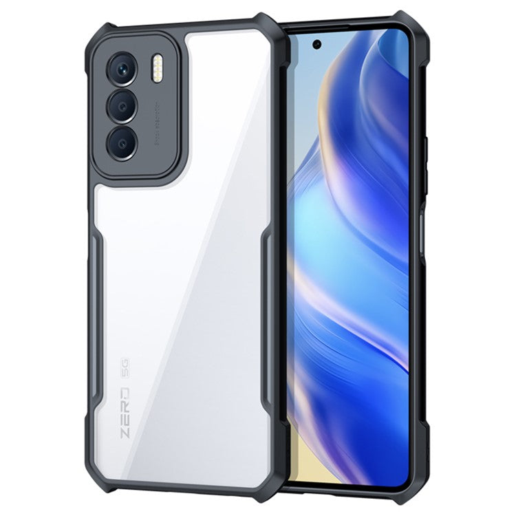 XUNDD For Infinix Zero 5G 2023 Transparent Camera Protection Phone Case Acrylic+TPU Anti-Scratch Drop-Proof Phone Back Cover