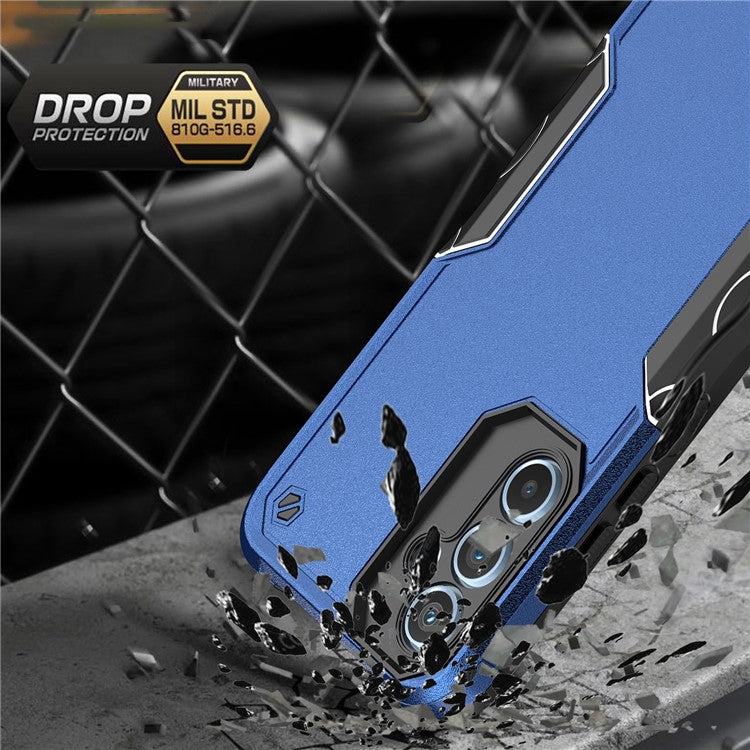 TPU+PC Phone Case for Samsung Galaxy A54 5G, Drop-proof Protection Phone Cover - Red