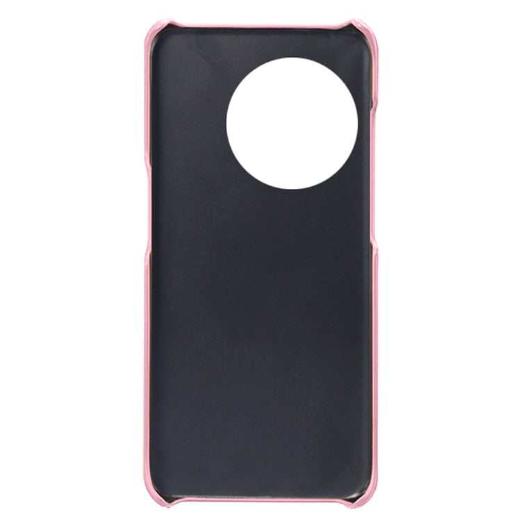 For OnePlus 11 5G Slim Phone Case with Dual Card Slots Shockproof Non-slip Cell Phone Cover - Rose Gold