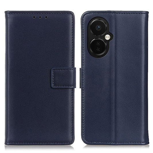For OnePlus Nord CE 3 Lite 5G / Nord N30 5G PU Leather Phone Case Soft Touch Flip Folio Stand Wallet Phone Cover - Blue