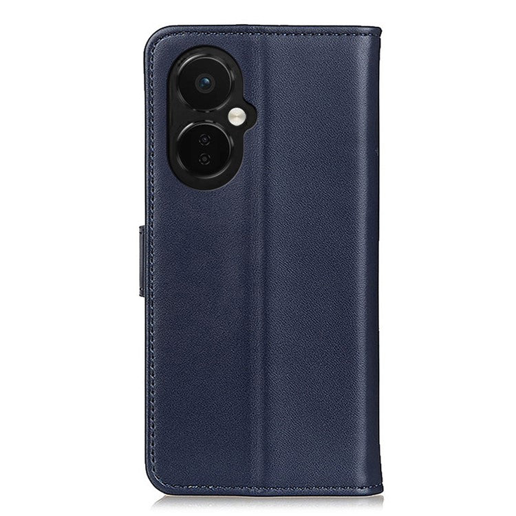 For OnePlus Nord CE 3 Lite 5G / Nord N30 5G PU Leather Phone Case Soft Touch Flip Folio Stand Wallet Phone Cover - Blue
